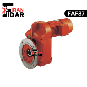الکتروگیربکس آویز یا شافت موازی فلنج دار SEW تیپ FAF87