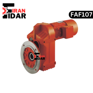 الکتروگیربکس آویز یا شافت موازی فلنج دار SEW تیپ FAF107