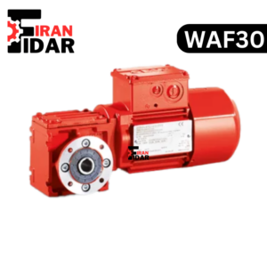 الکتروگیربکس حلزونی پوسته آلومینیوم فلنج دار SEW تیپ WAF30